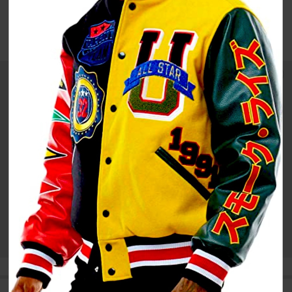 New Unisex All Star Varsity Jacket Jacket and Wool Melton Jacket